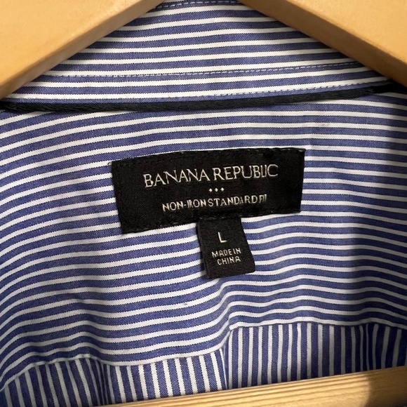 Banana Republic striped dress shirt - Picture 2 of 6